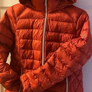 MK dark orange coat